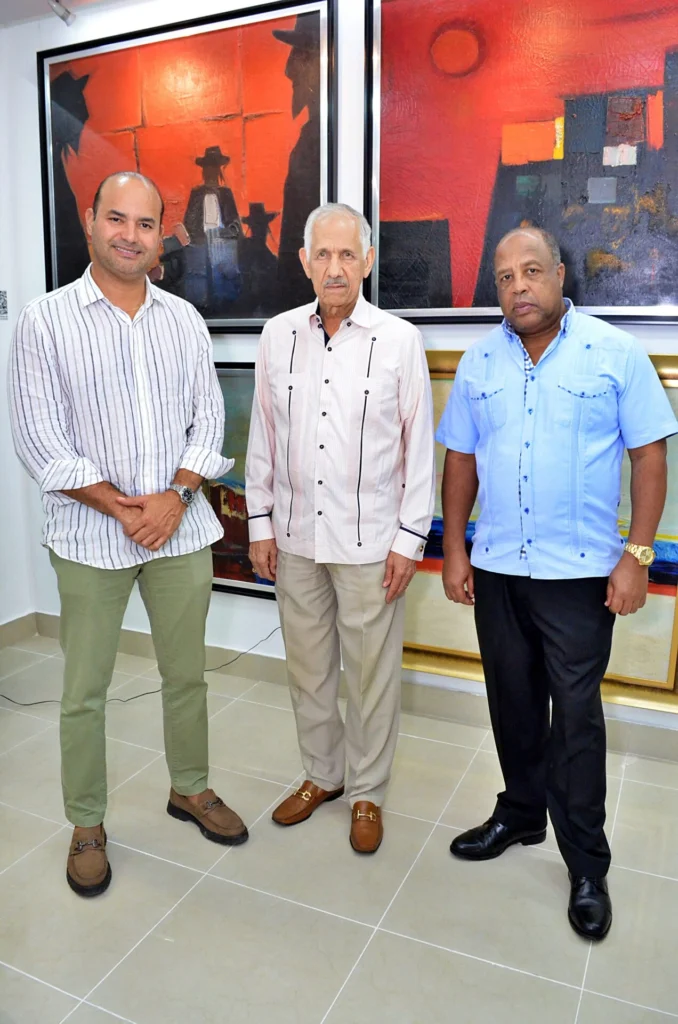 Erikson Rodriguez, Silverio Cruz y Luis Frias.