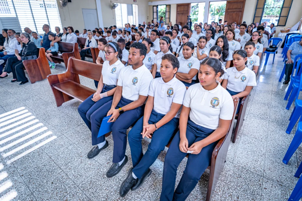 Estudiantes del colegio.