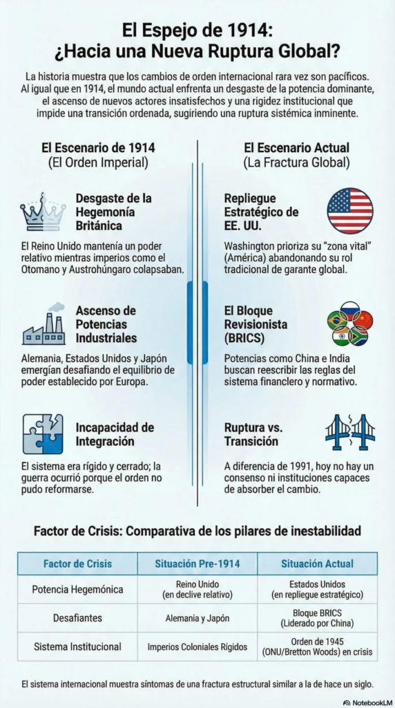 El mundo ante un cambio de orden