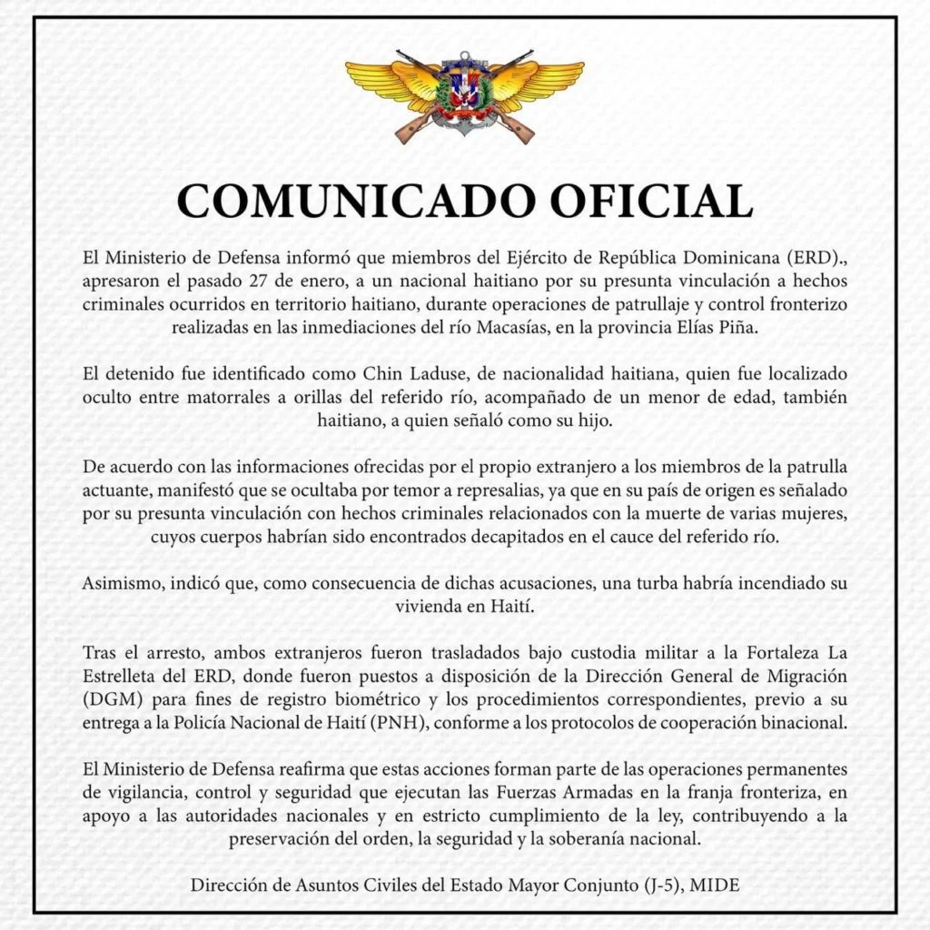 El Ministerio de Defensa indicó que estas acciones forman parte de las operaciones permanentes de vigilancia, control y seguridad que ejecutan las Fuerzas Armadas