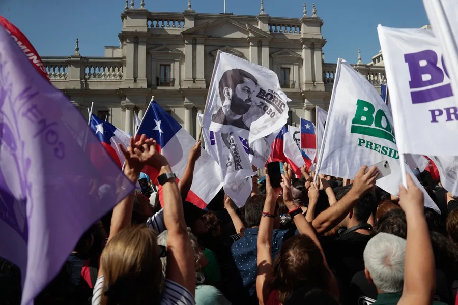 Miles despiden a Boric en La Moneda en su último fin de semana como mandatario