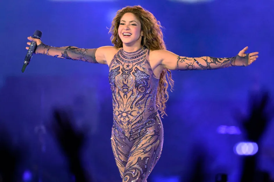 Shakira en concierto en Zócalo de México