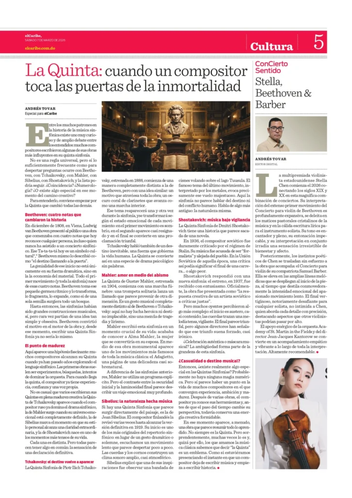 Este artículo forma parte de nuestro suplemento cultural de este 7 de marzo. Disfrútalo haciendo click acá