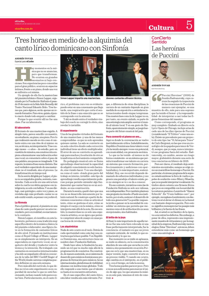 Este artículo forma parte de nuestro suplemento cultural de este 28 de marzo. Disfrútalo haciendo click acá