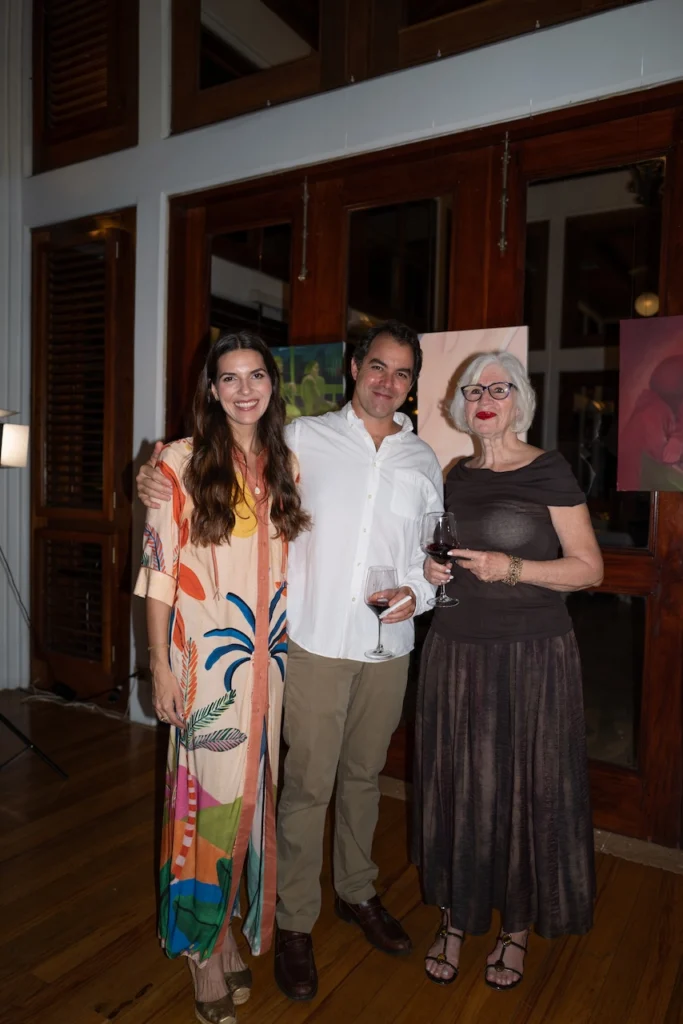 Fe Maldonado, Rodrigo Martínez Maldonado e Isamar Gutiérrez.