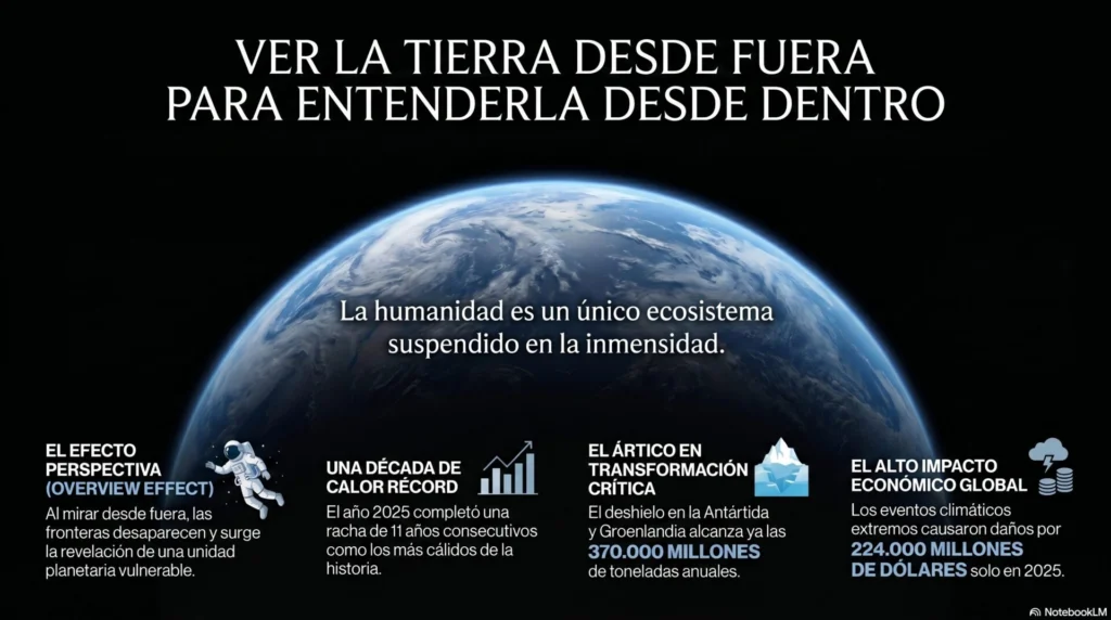 Ver la Tierra desde fuera para entenderla desde dentro