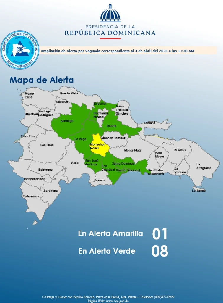 Provincias en alerta por lluvias