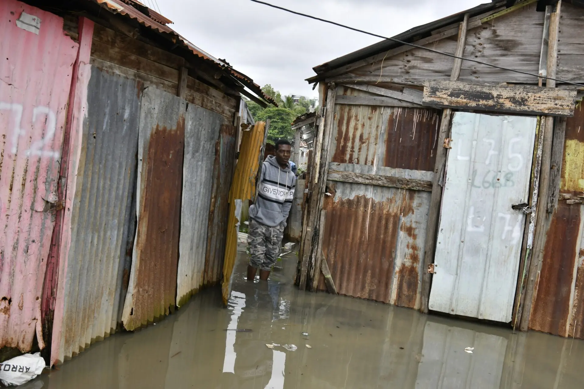 EN FOTOS | Las Lilas en el Ozama recibió los embates de la vaguada