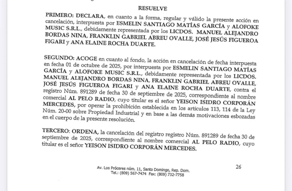 Alofoke gana batalla legal