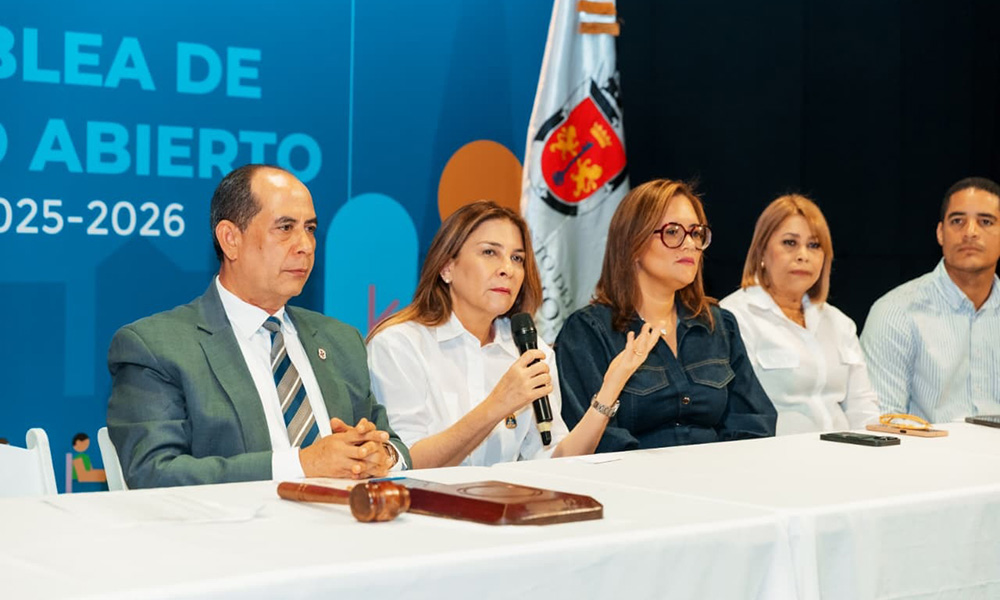 Alcaldesa Mejía encabeza Asamblea de Cabildo Abierto