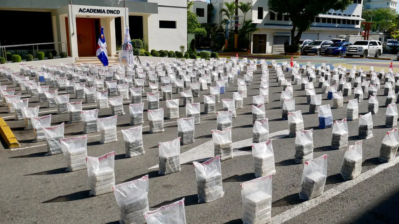 ¿Cuánta droga se ha incautado en RD en lo que va de 2026?