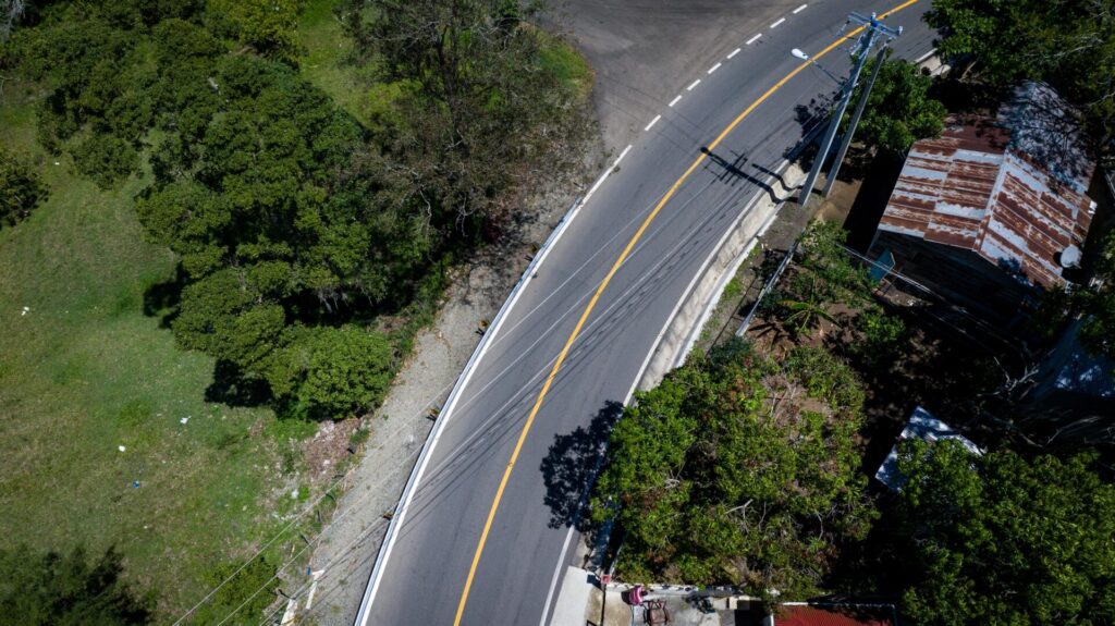 Carretera Cruce de Pedregal–La Guázuma en San José de las Matas