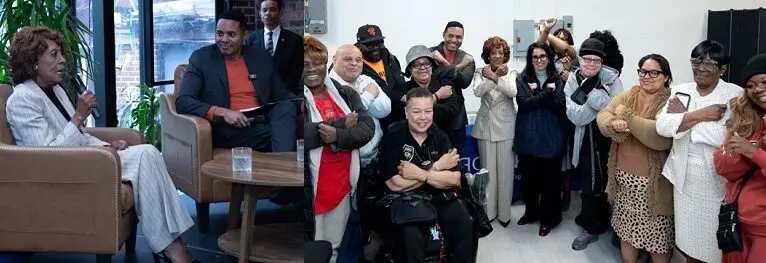La jornada concluyó con un conversatorio y una celebración a la que asistieron aproximadamente 150 líderes comunitarios, funcionarios electos y residentes del condado.