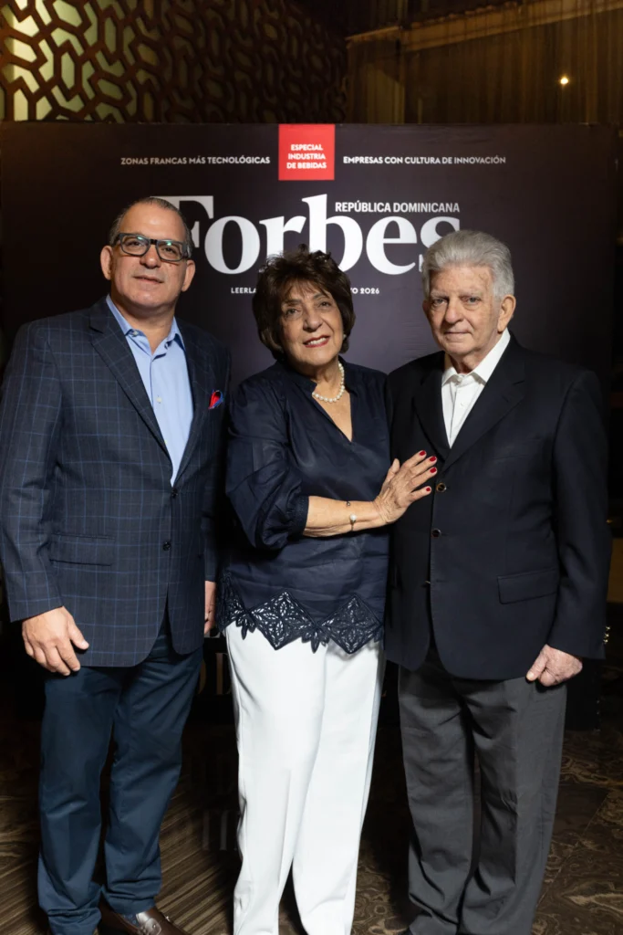 Brahim Selman, Maritza Selman y Abraham Selman