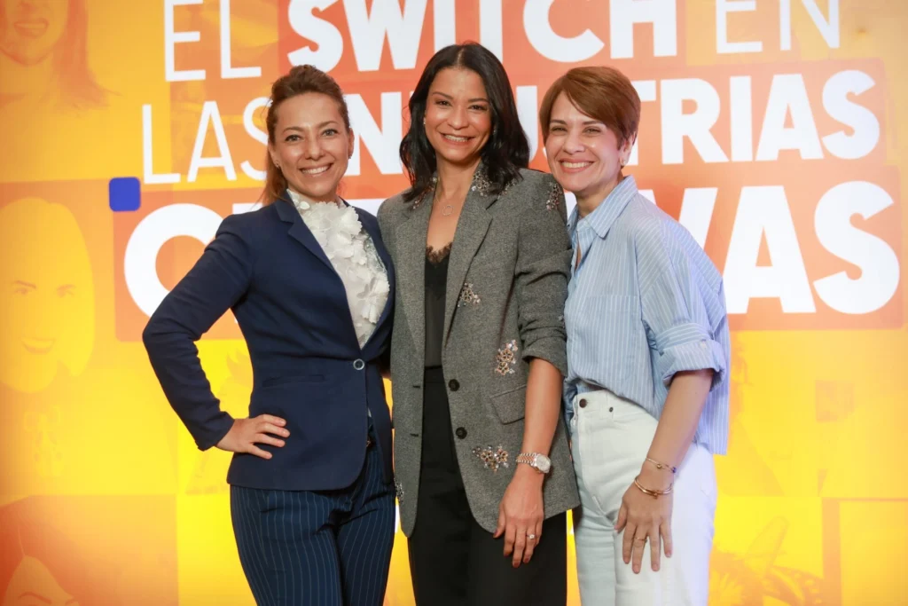 Catalina Gutiérrez, Arlette Palacio y Ericka Kunhardt
