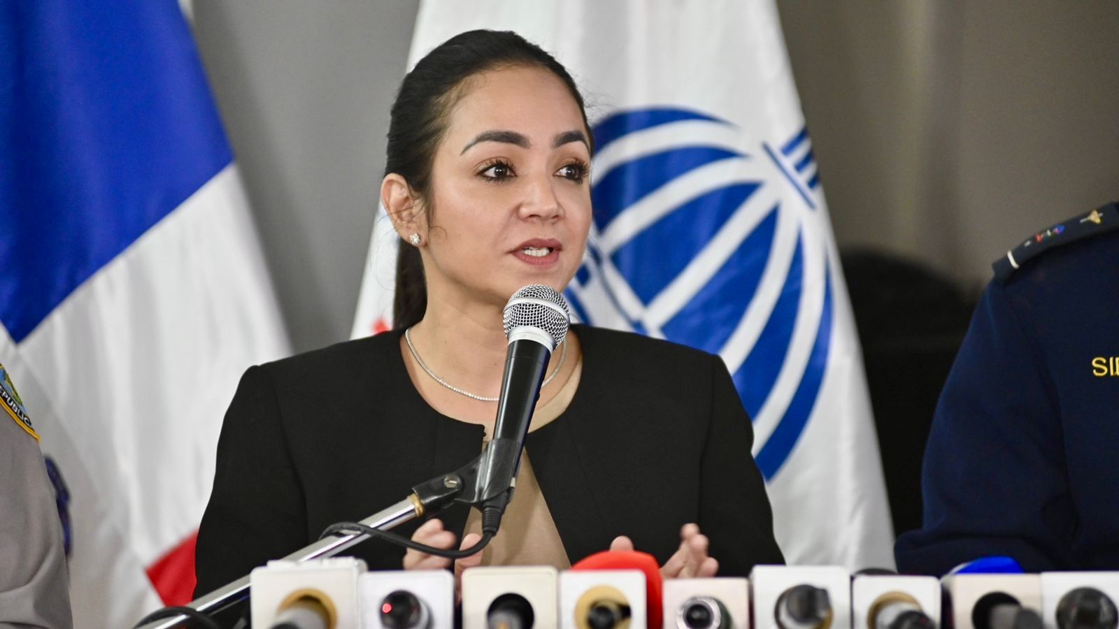 Ministra de Interior y Policía, Faride Raful,