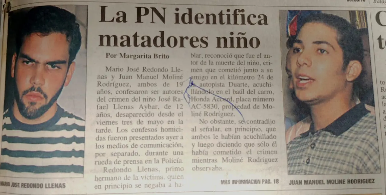 Caso José Llenas Aybar