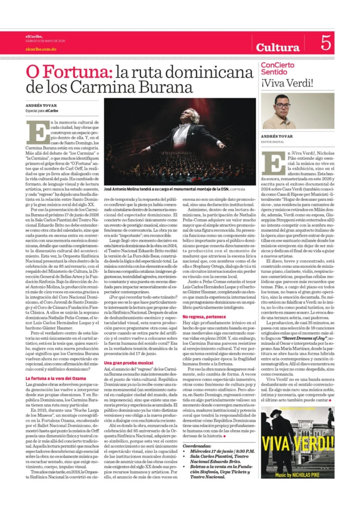 Este artículo forma parte de nuestro suplemento cultural de este 9 de mayo. Disfrútalo haciendo click acá