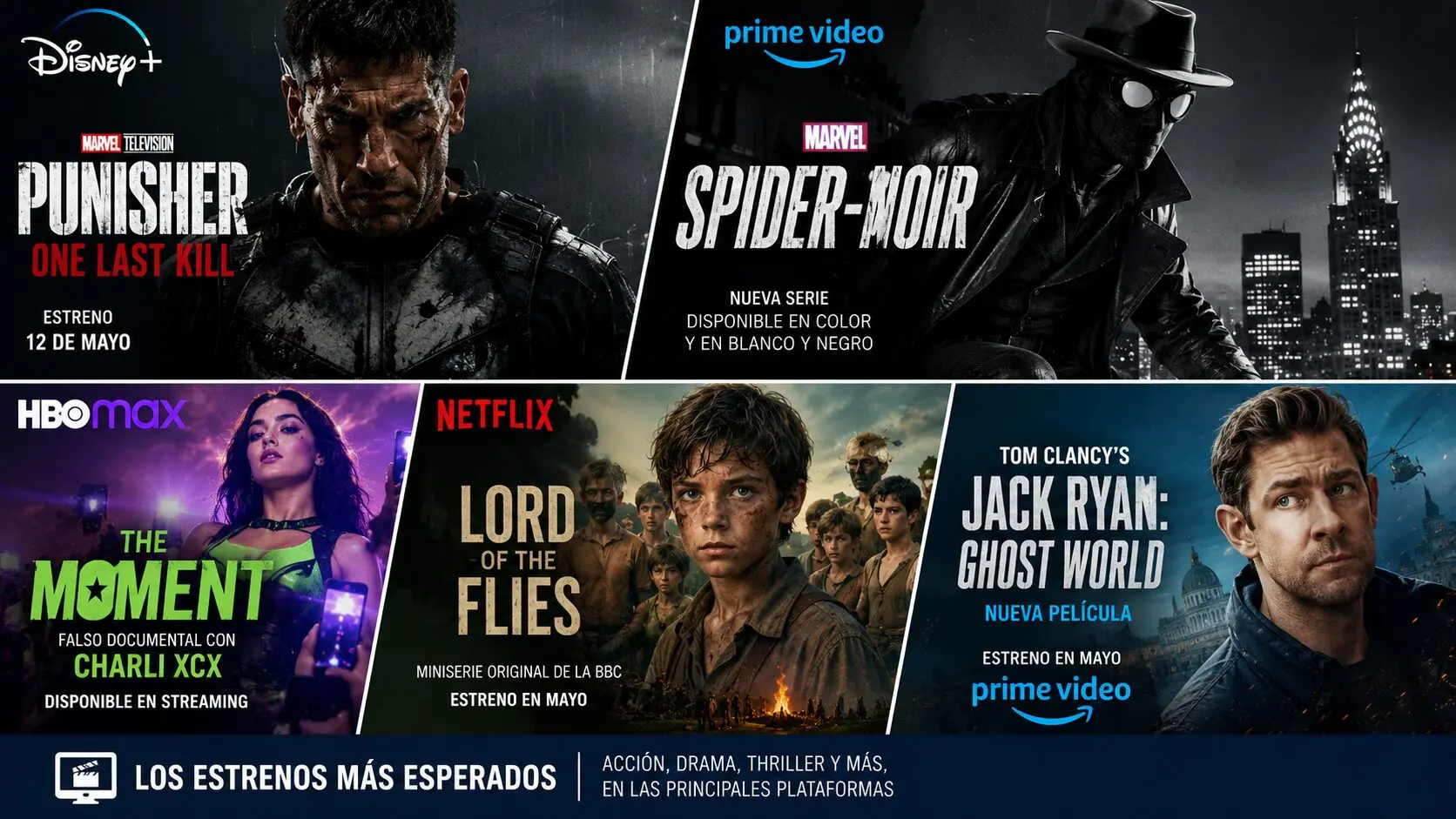Las mejores series y películas para ver este fin de semana