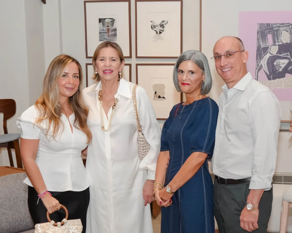 Jennifer Hernández, Josefina Cantisano, Tamadis Morel y Ricardo Mera