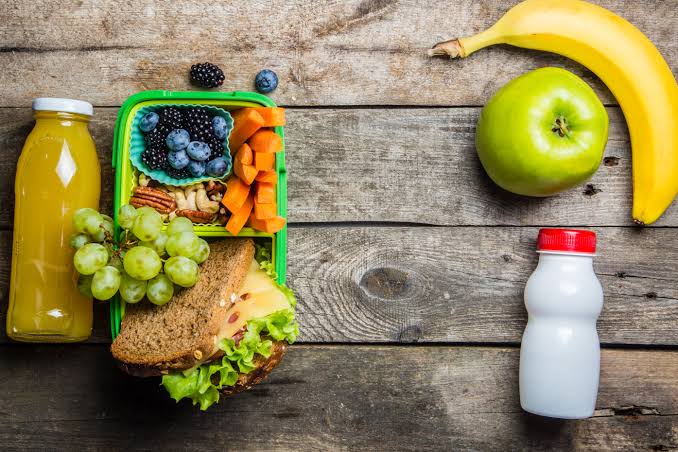 Alimentación equilibrada para la lonchera.