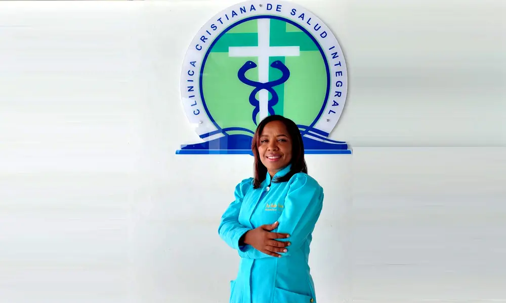 La Dra. Claritza Valdez, diabetóloga y nutrióloga de la Clínica Cristiana de Salud Integral (CCSI)