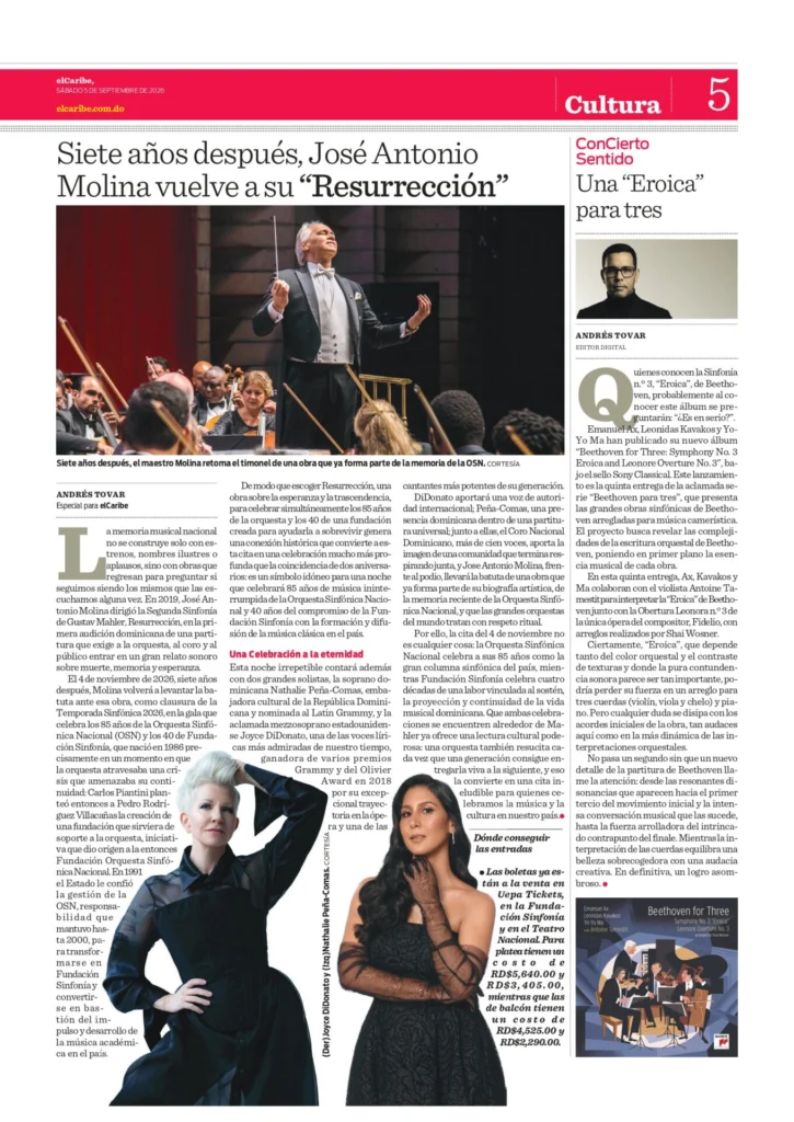 Esta entrevista forma parte del suplemento Cultura de este 29 de agosto. Disfrútalo completo acá