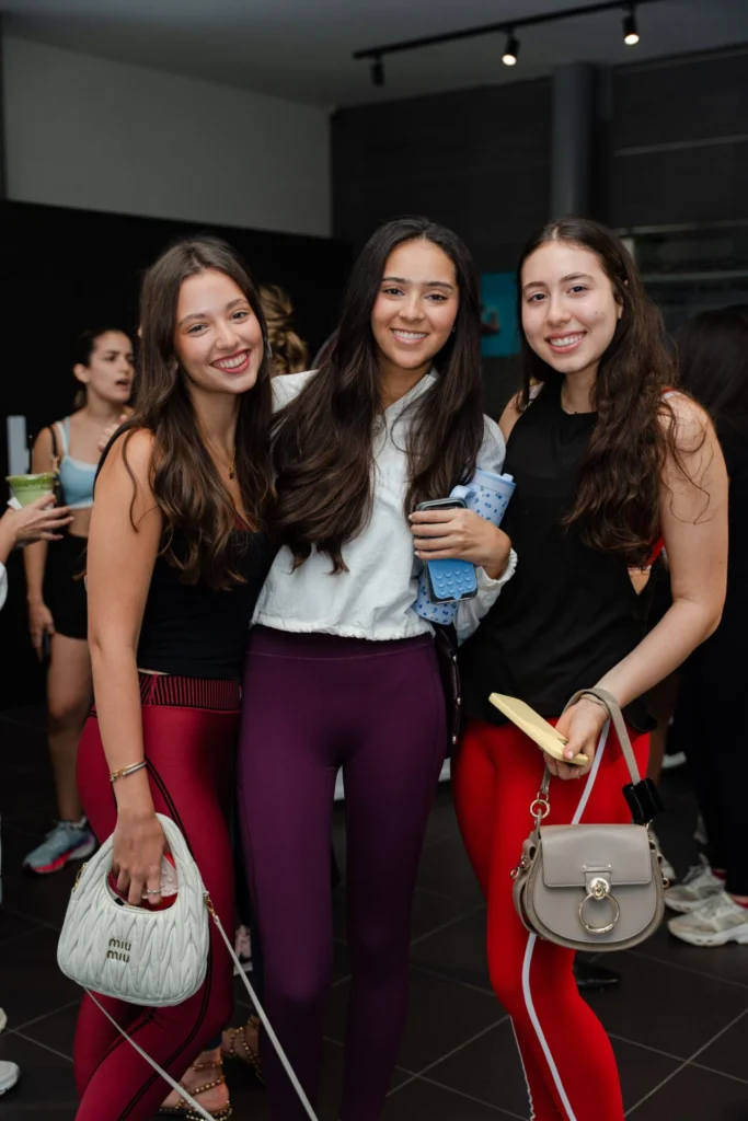 Belén Benito, Ana Paula Lebrón y Adela Arbaje