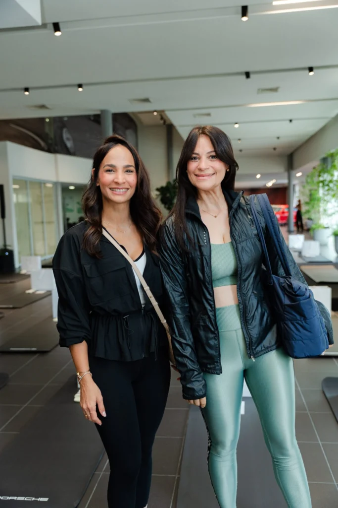 Claridiana Mejía y Francia Rosario