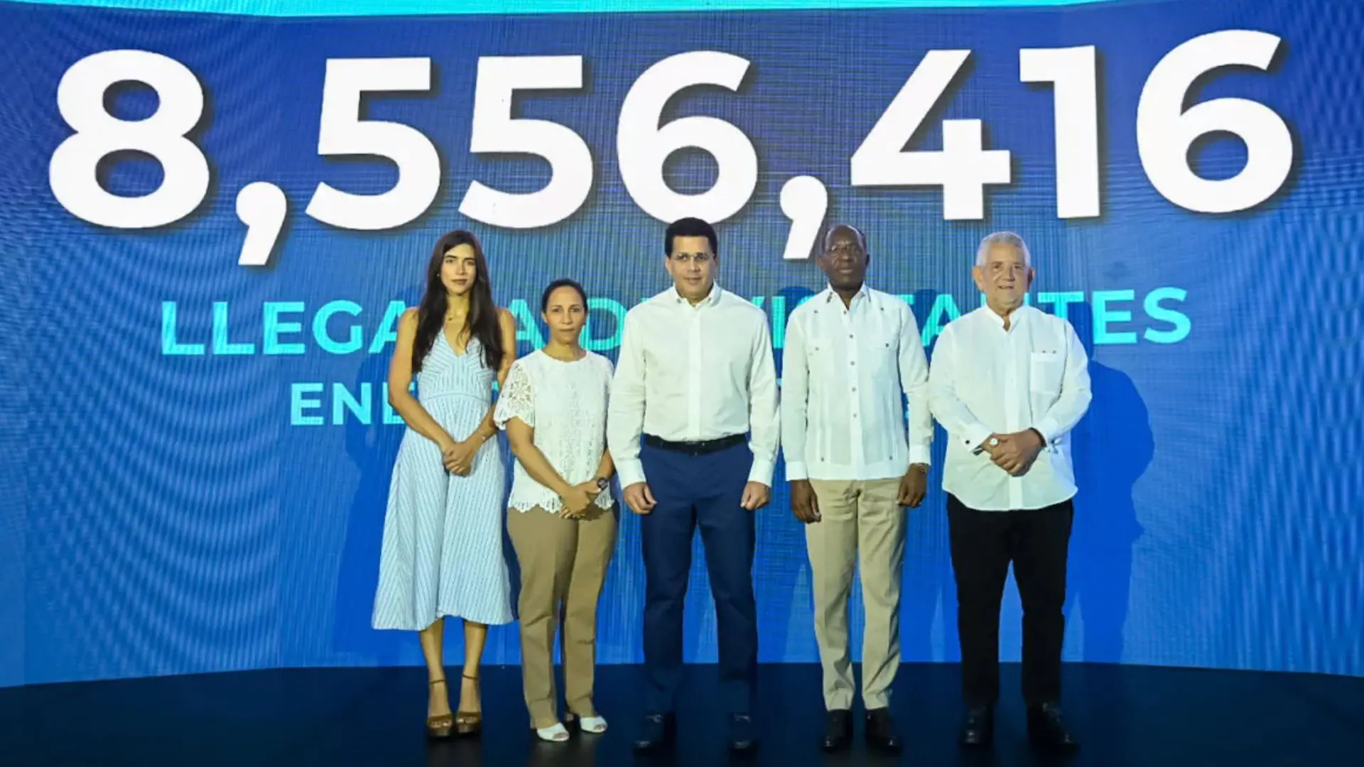 República Dominicana recibe 8.5 millones de turistas hasta agosto de 2026