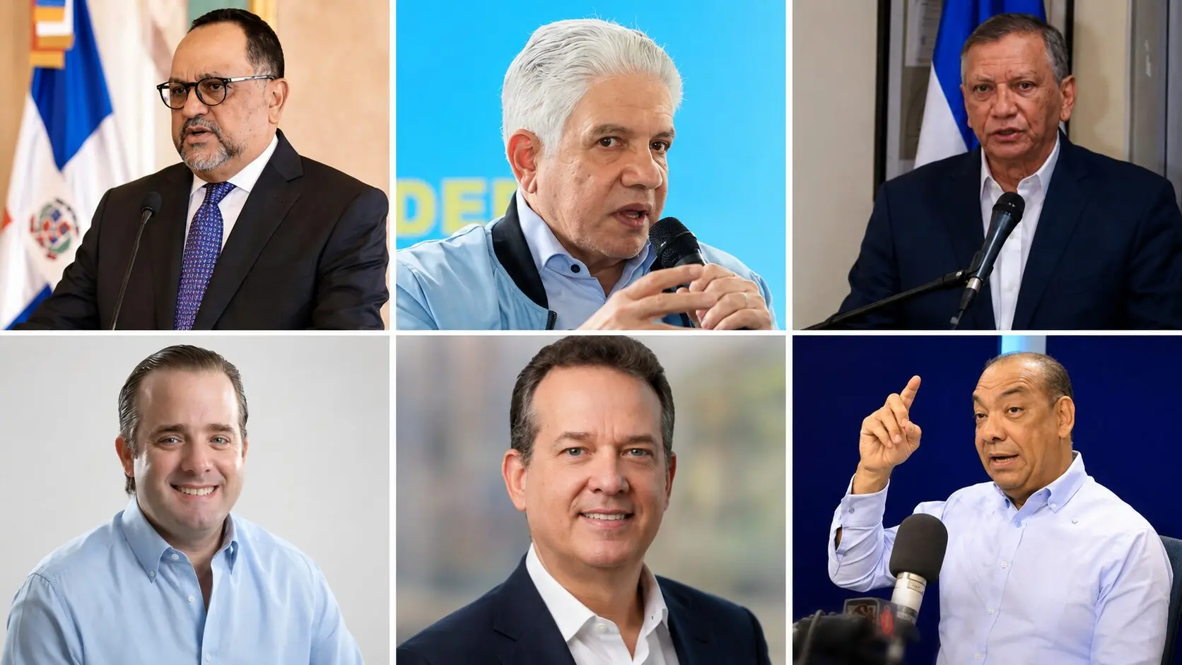 Las figuras claves en la etapa final del gobierno de Abinader
