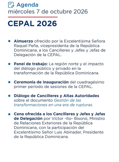 Agenda Cepal