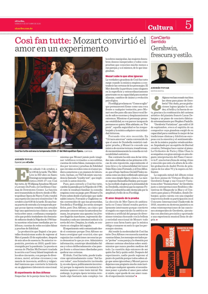 Este artículo pertenece al suplemento Cultura de este 3 de octubre. Disfrútalo completo acá