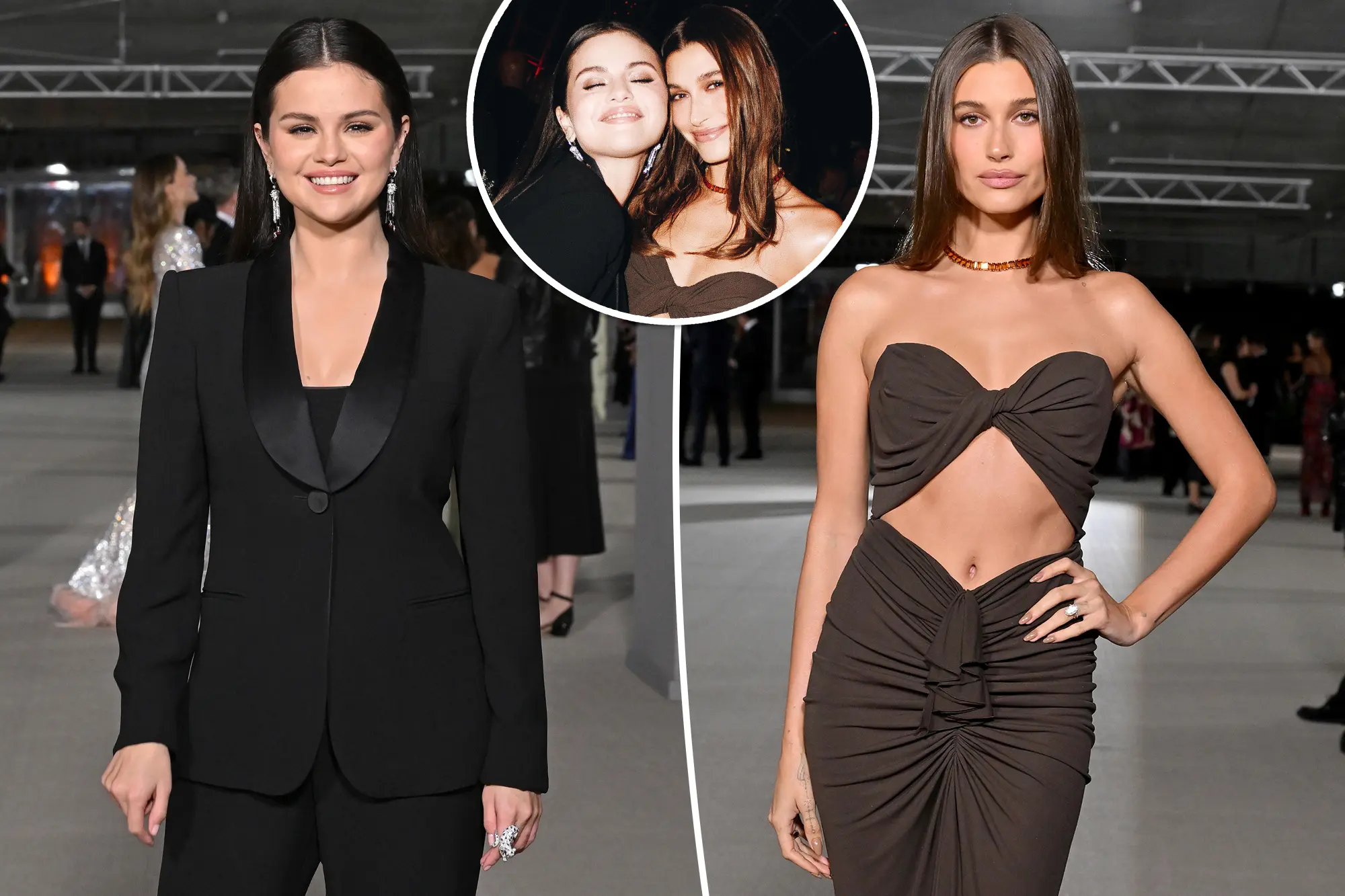 Selena Gomez y Hailey Bieber